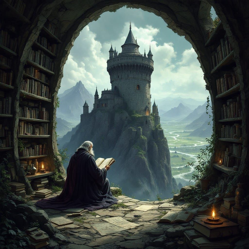 Ethereal Wizard in Tower Sanctuary