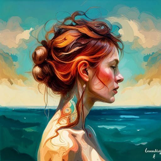 Elegant Minimalist Portrait