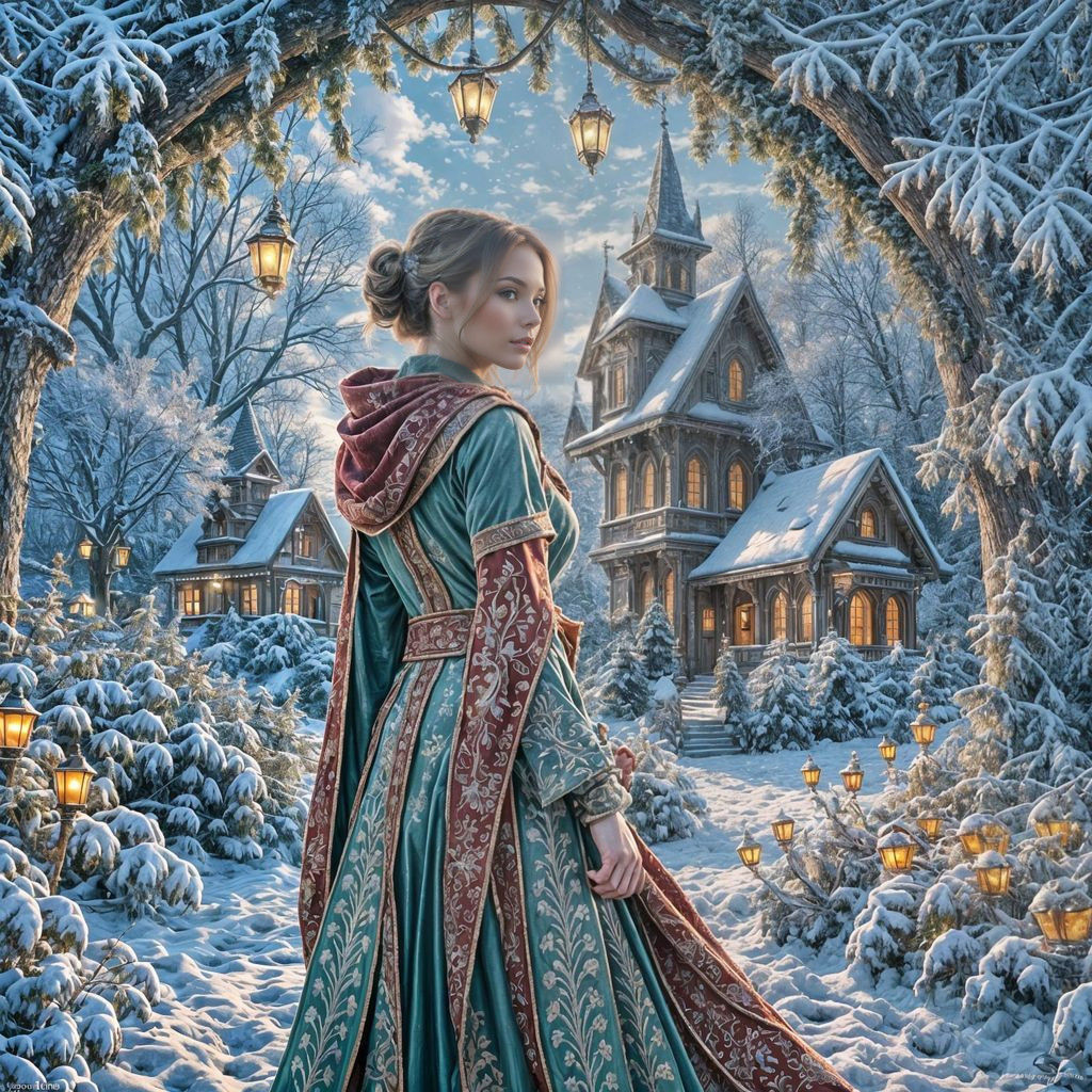 Fairy woman castle -2