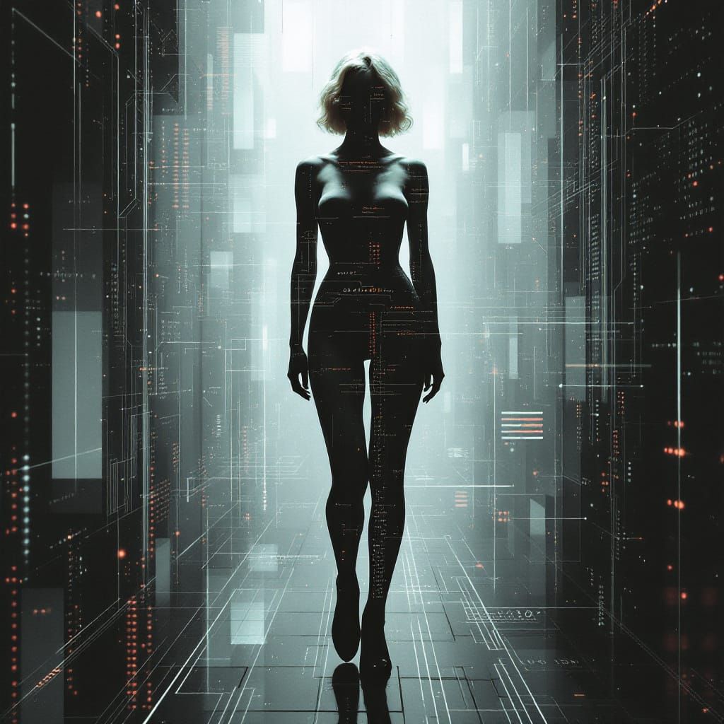 Digital Glitch Art Captures Reality's Underlying Code