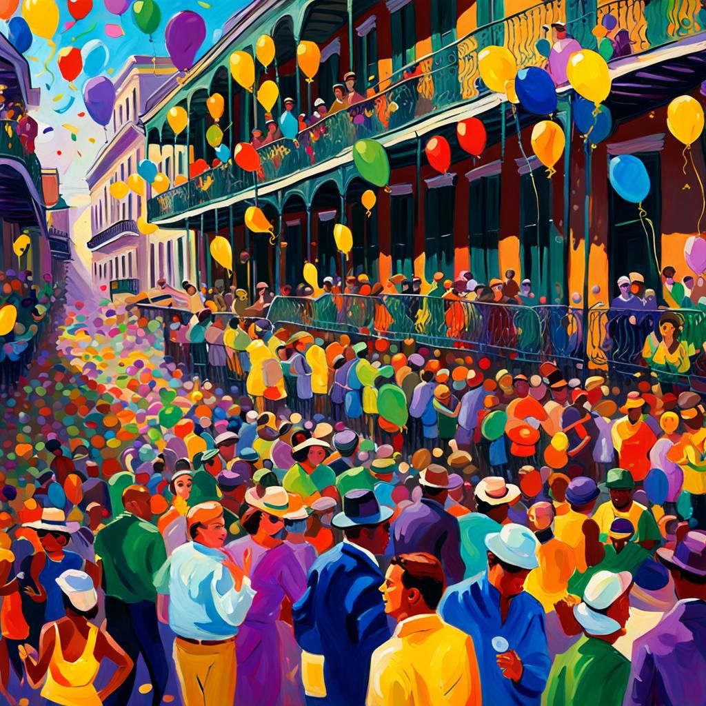 New Orleans Mardi Gras: An Expressionist Celebration