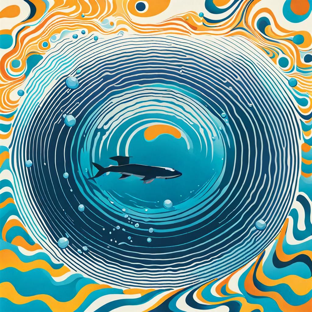 Abstract Image of the Ripple Effect