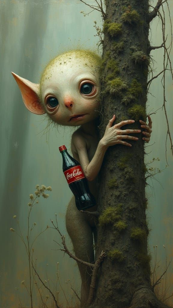 I don't know who it is, but it loves Coca-Cola