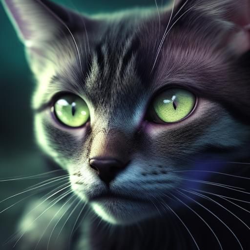 Cat face series #16