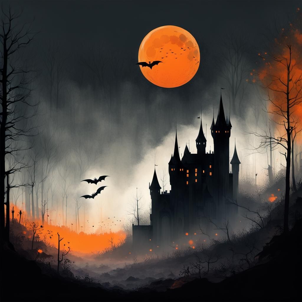 Transylvanian Castle in Constructivist Brutalist Style