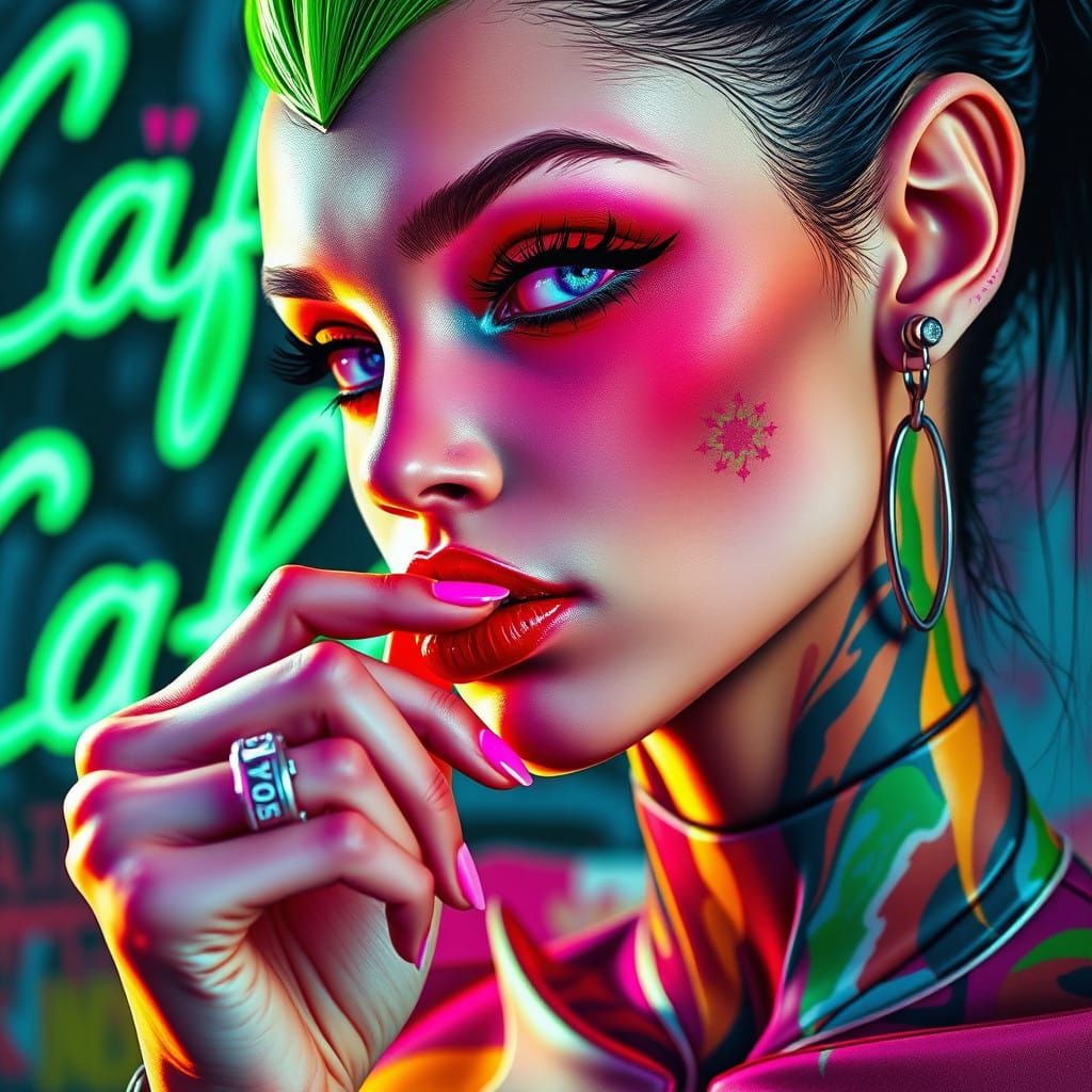 neon beauty