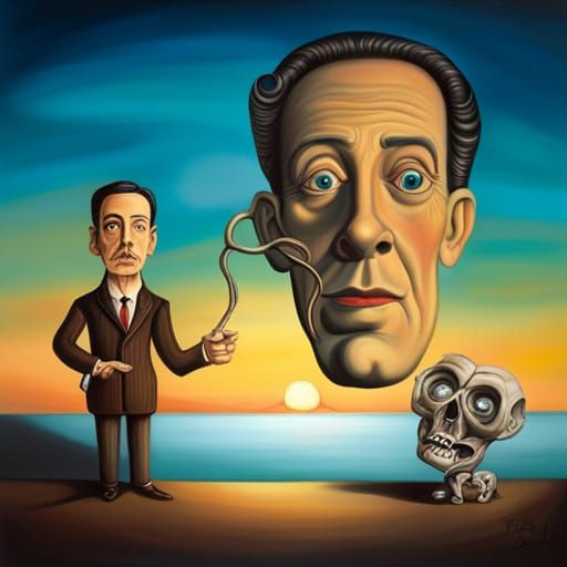 Surreal Marionettes Inspired by Salvador Dali