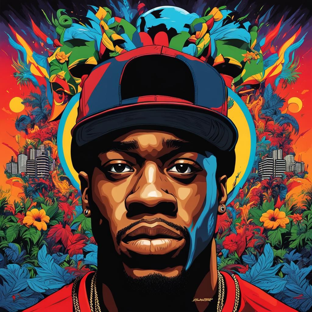 Expressive Portrait of a Man