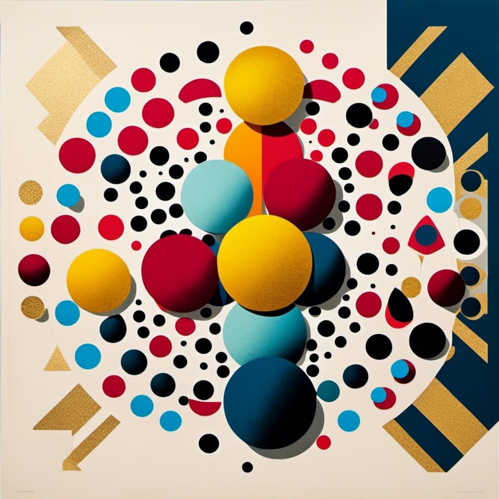 Flowers in Vase: Pop Art Screen Print