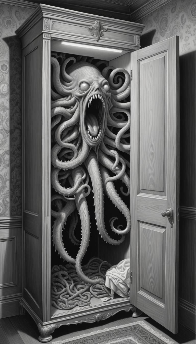 It Horror in the Wardrobe