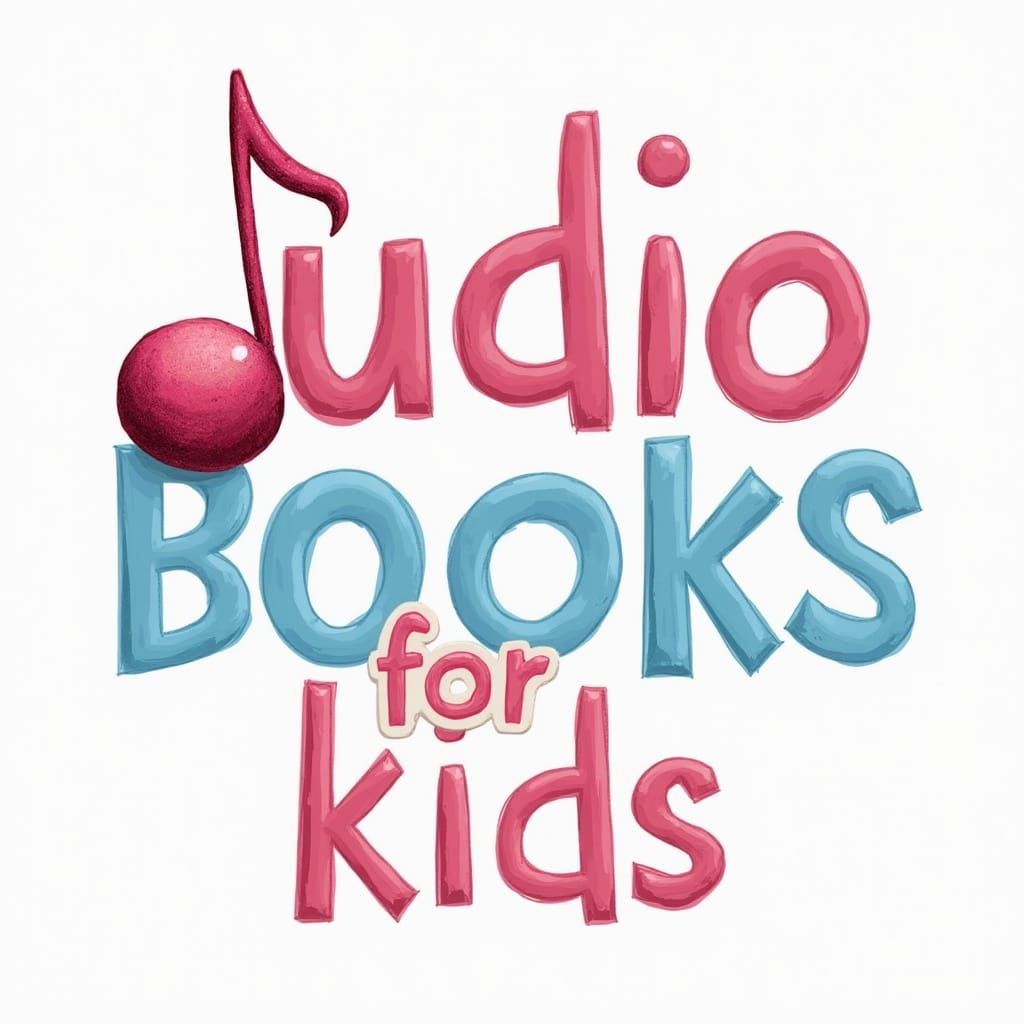 Audio Books For Kids with Whimsical Music Note