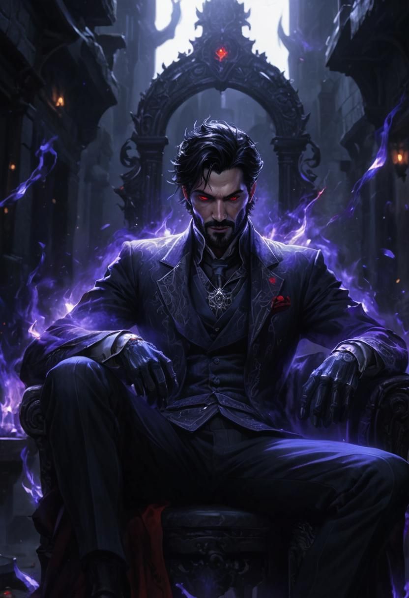 Master Arcane Mage in Modern Attire