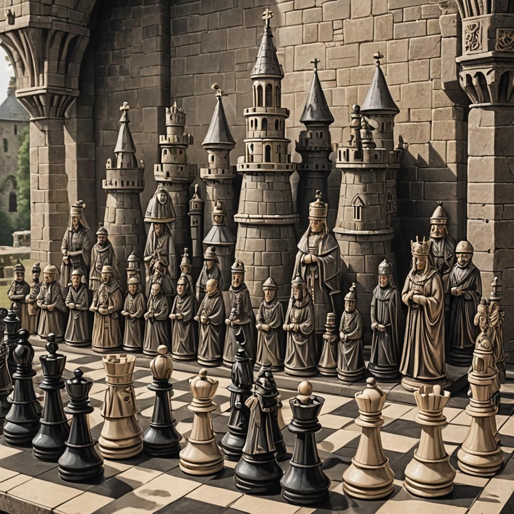 Chess Piece Kingdom: Castle Under Siege