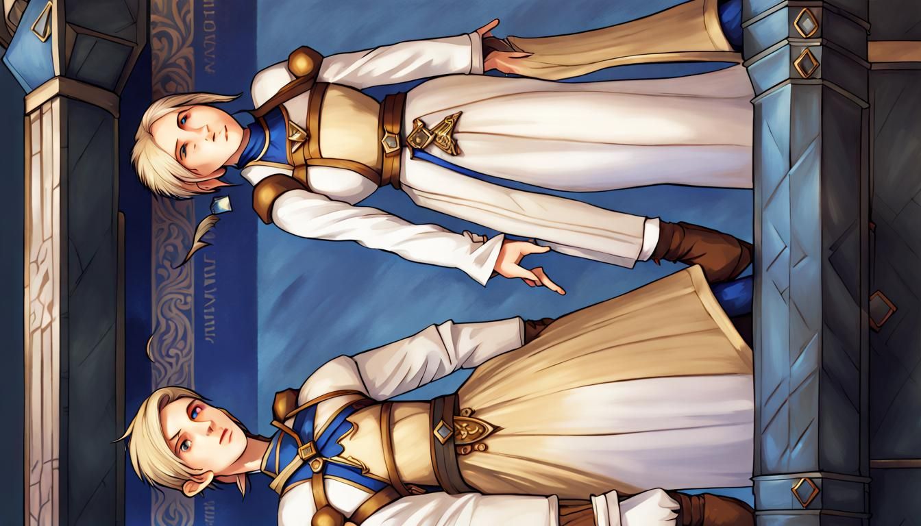 Regal Emissaries in Final Fantasy Tactics Style