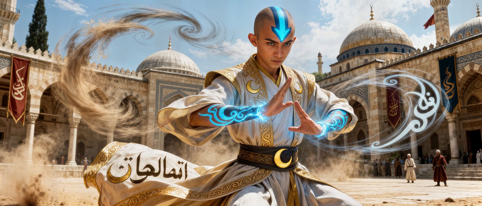 Aang from Avatar: The Last Airbender in Ottoman
