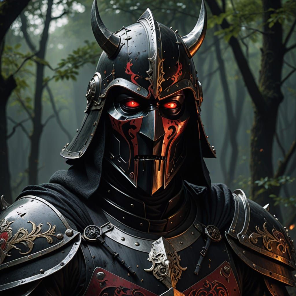 Dark Fantasy Anime Knight