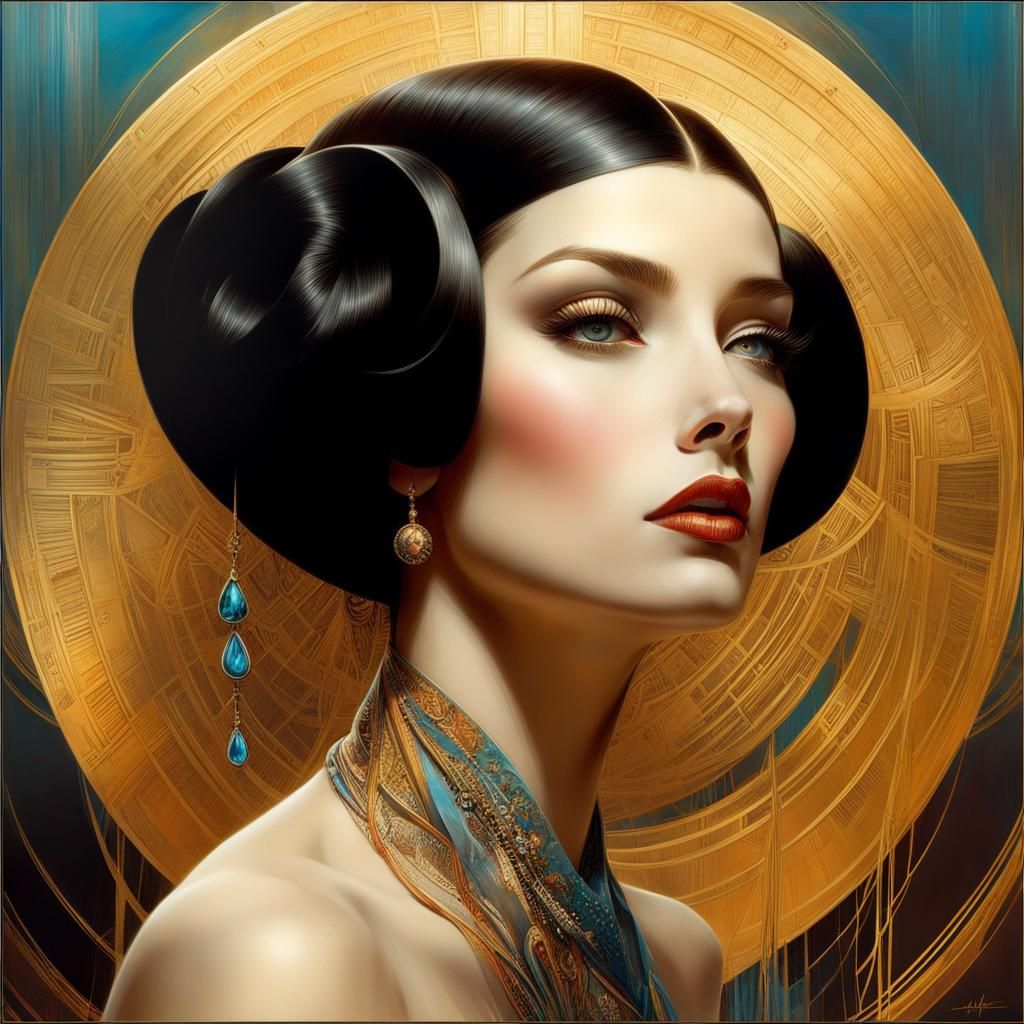 Hyperdetailed Portrait in Digital Art Style