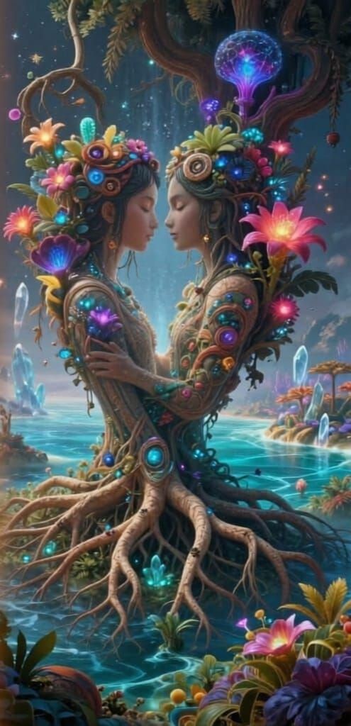 Desert Planet Transforms into Lush Paradise