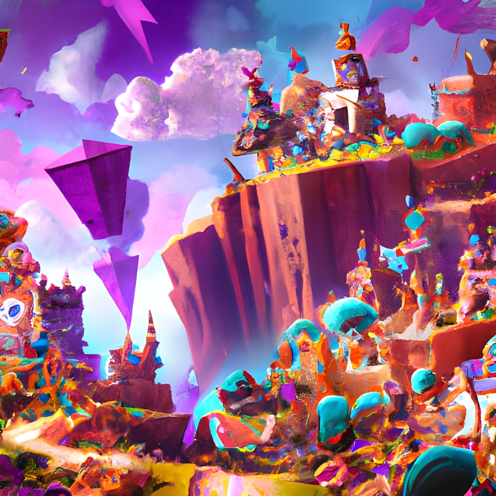 Cookie Run Kingdom: Detailed Matte Painting in 8K