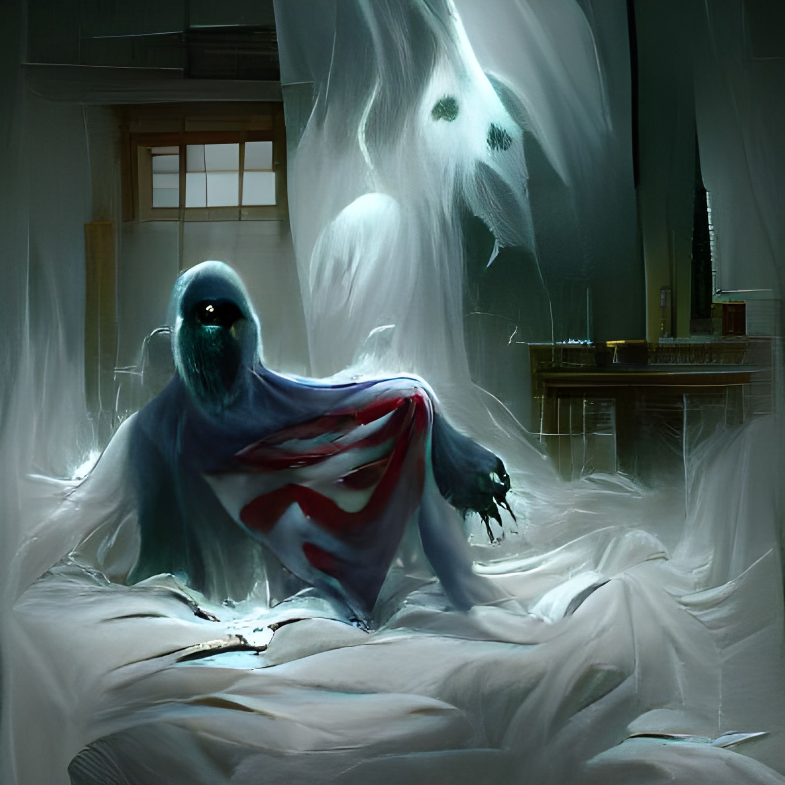You all believe your the hero in some great comic story, but yours is just a ghost story