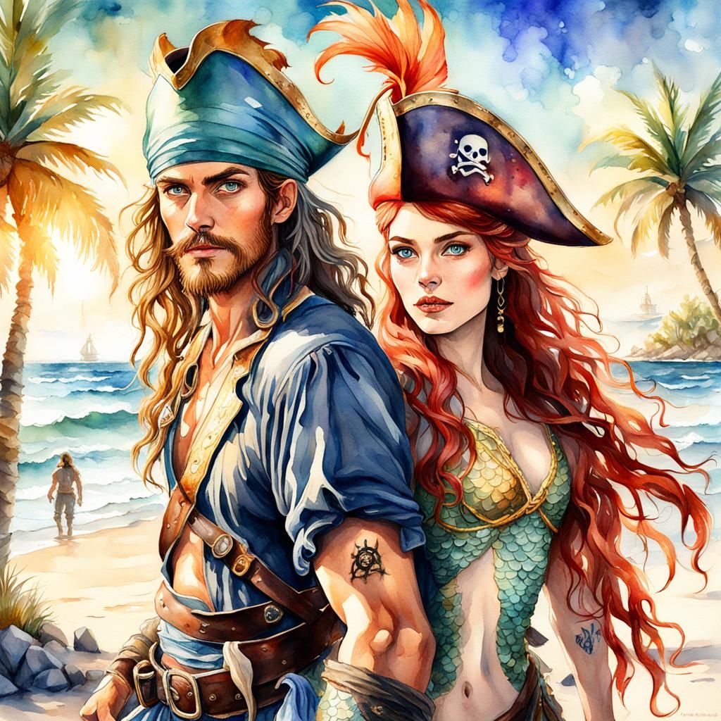 The Pirate & The Mermaid