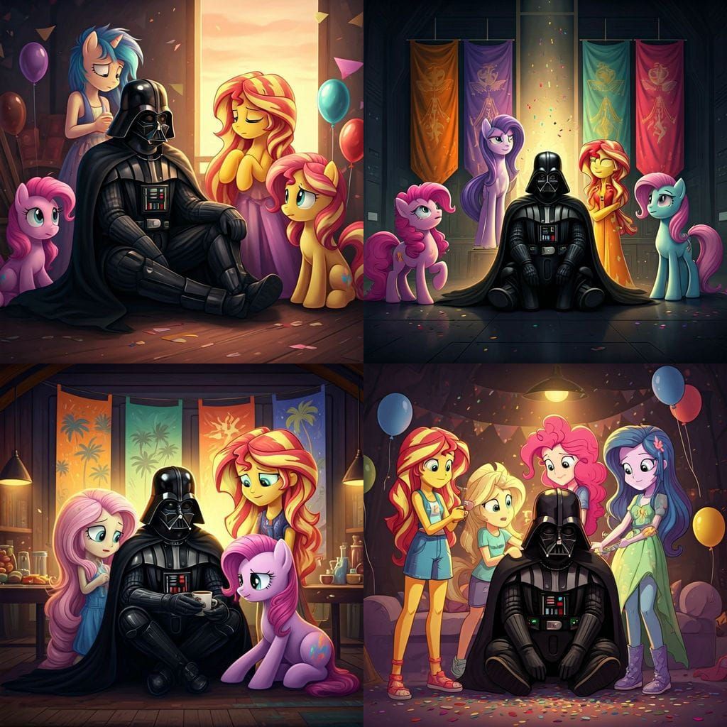 Darth Vader's Summer Vacation with My Little Pony