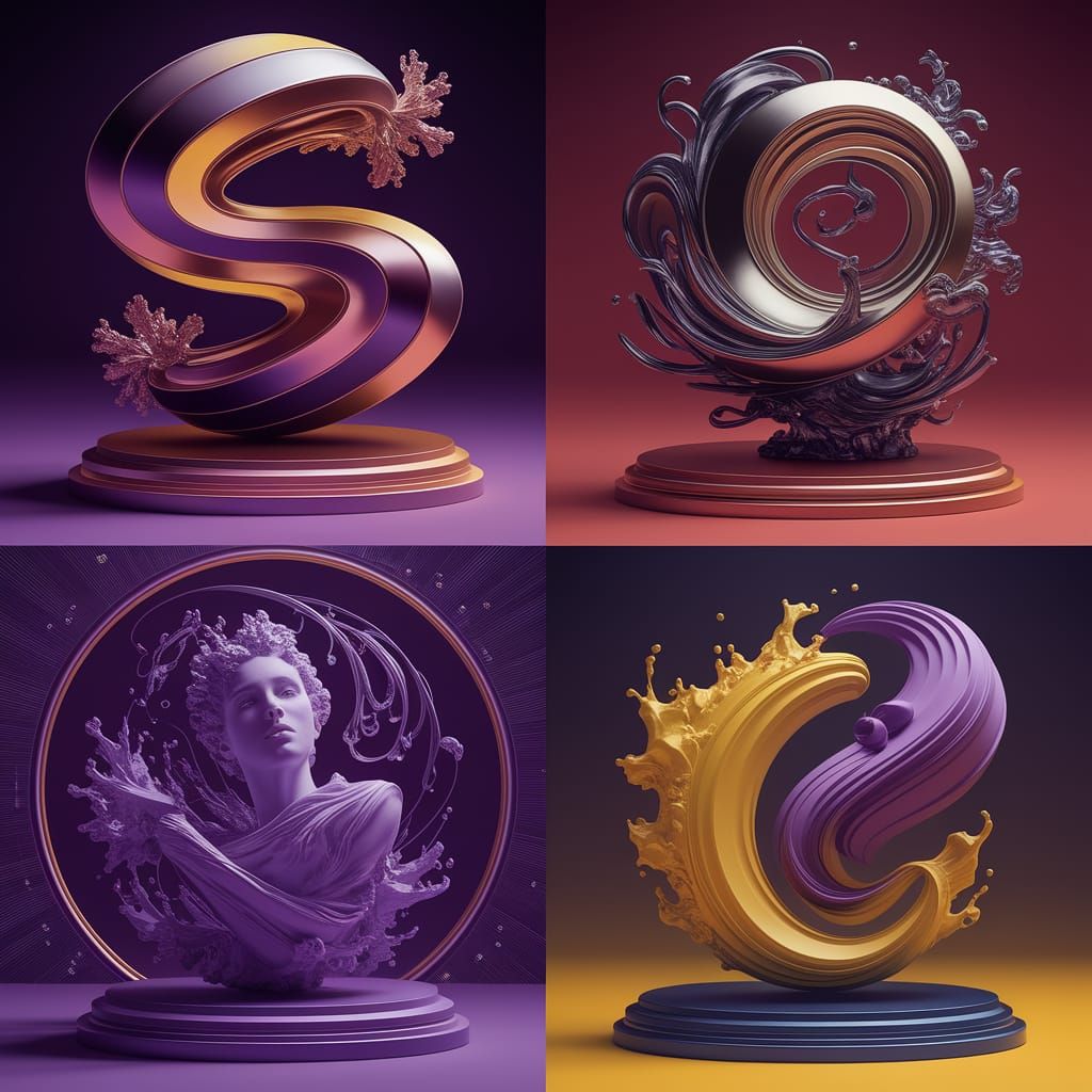 4 Abstract Sculptures