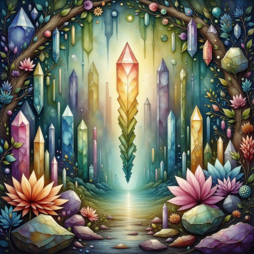 Crystalline Crystals Singing Earth's Songs