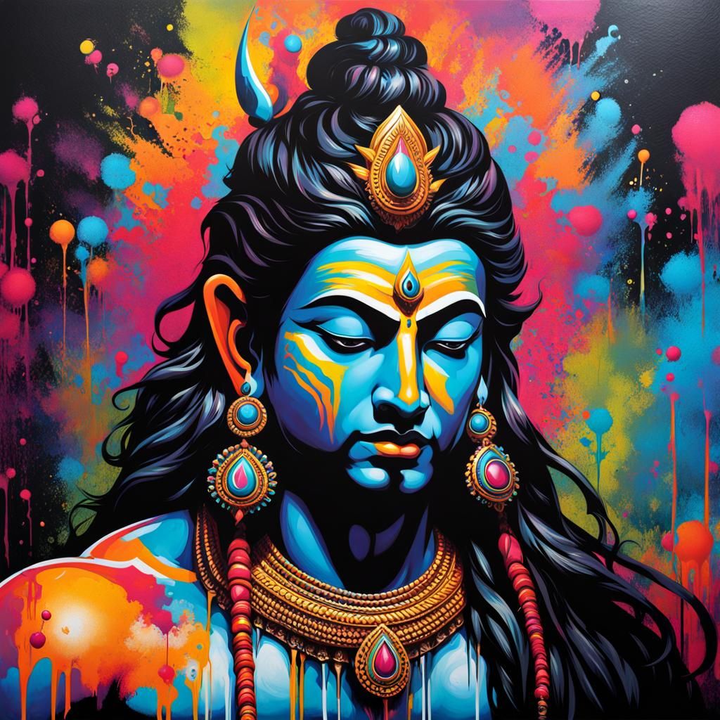 Shiva: Graffiti Art in Street Style