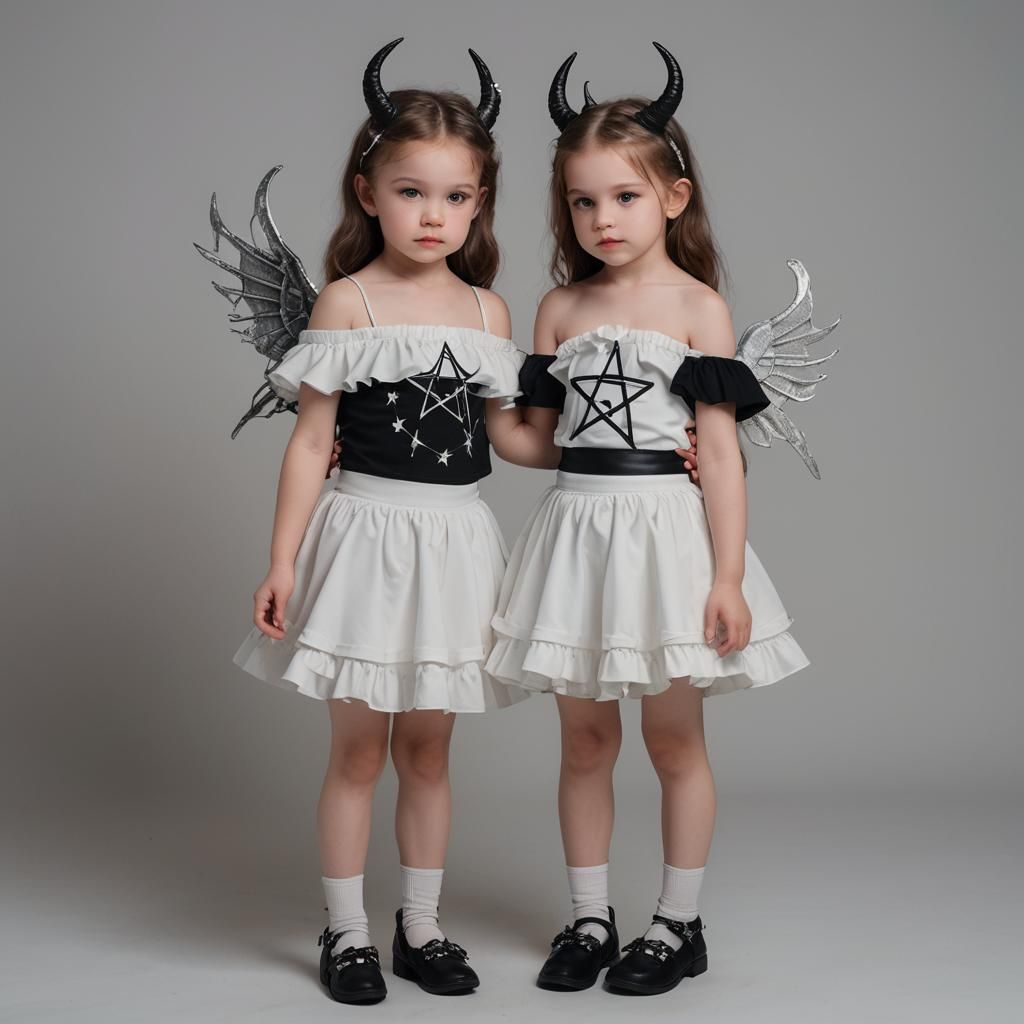 Angel and Devil: A Whispered Temptation