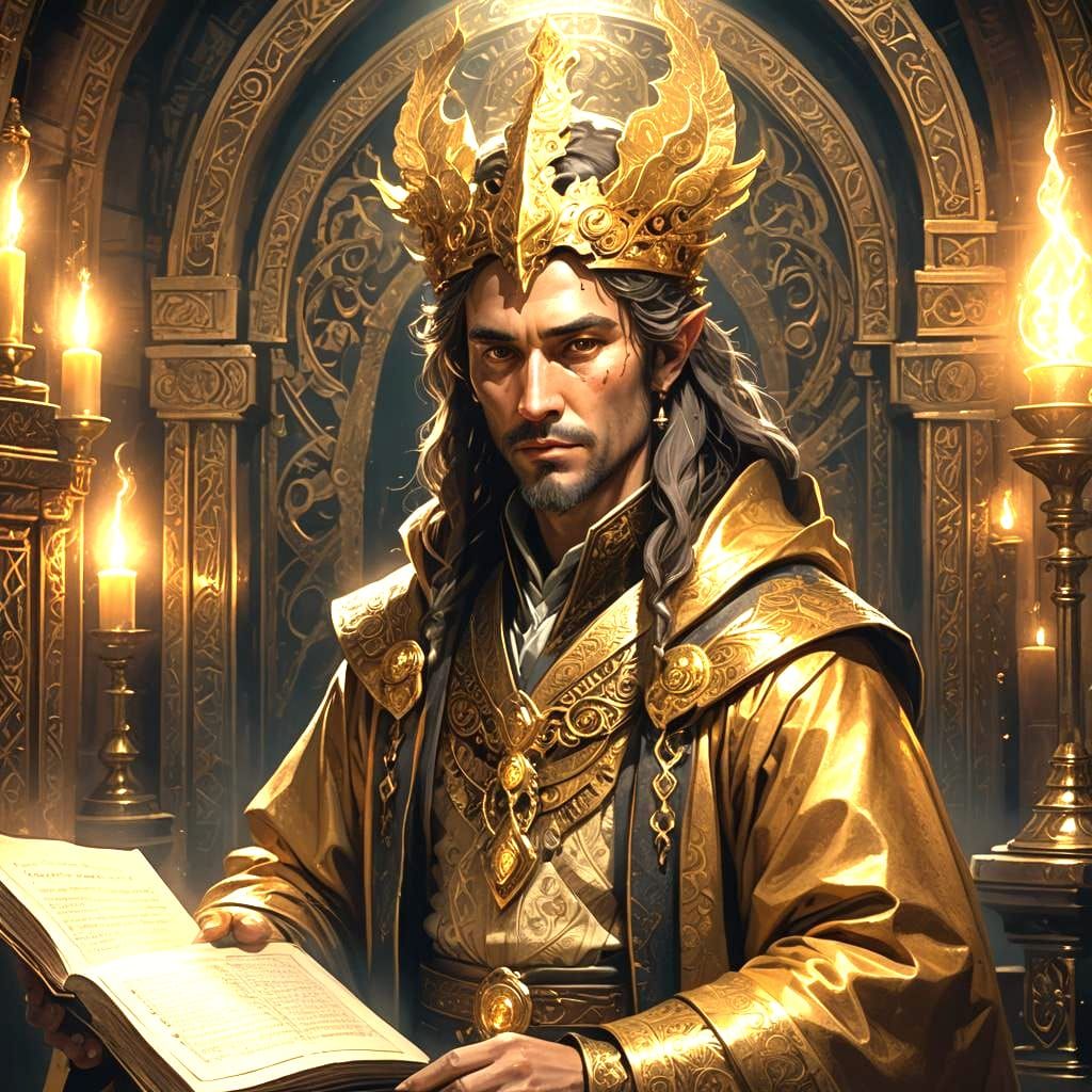 Professional Color Portrait with Bokeh and Sharp Focus