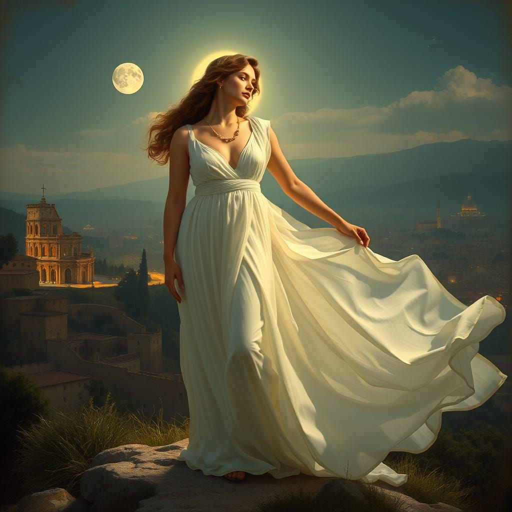 Venus Seeks Love in Ancient Rome Renaissance Art