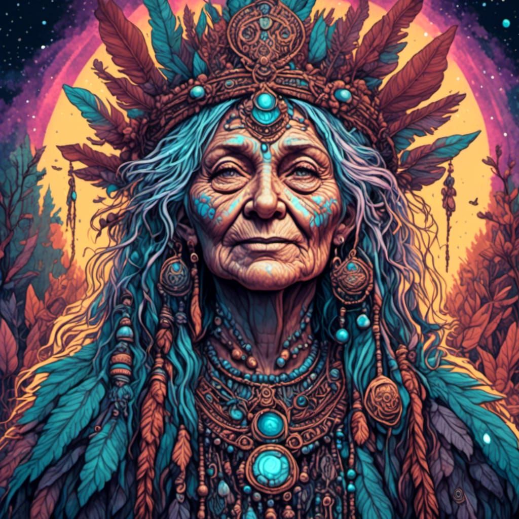 Shaman Illustration