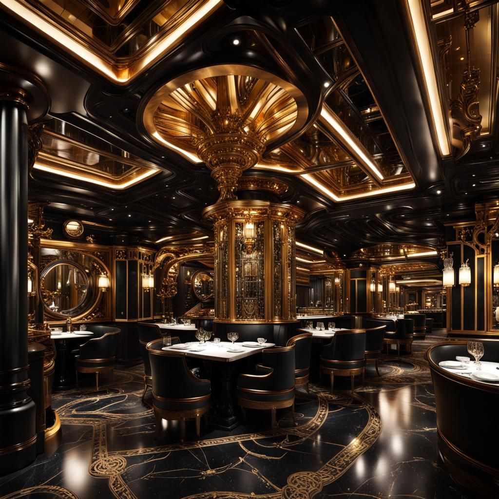 Restaurant interior design