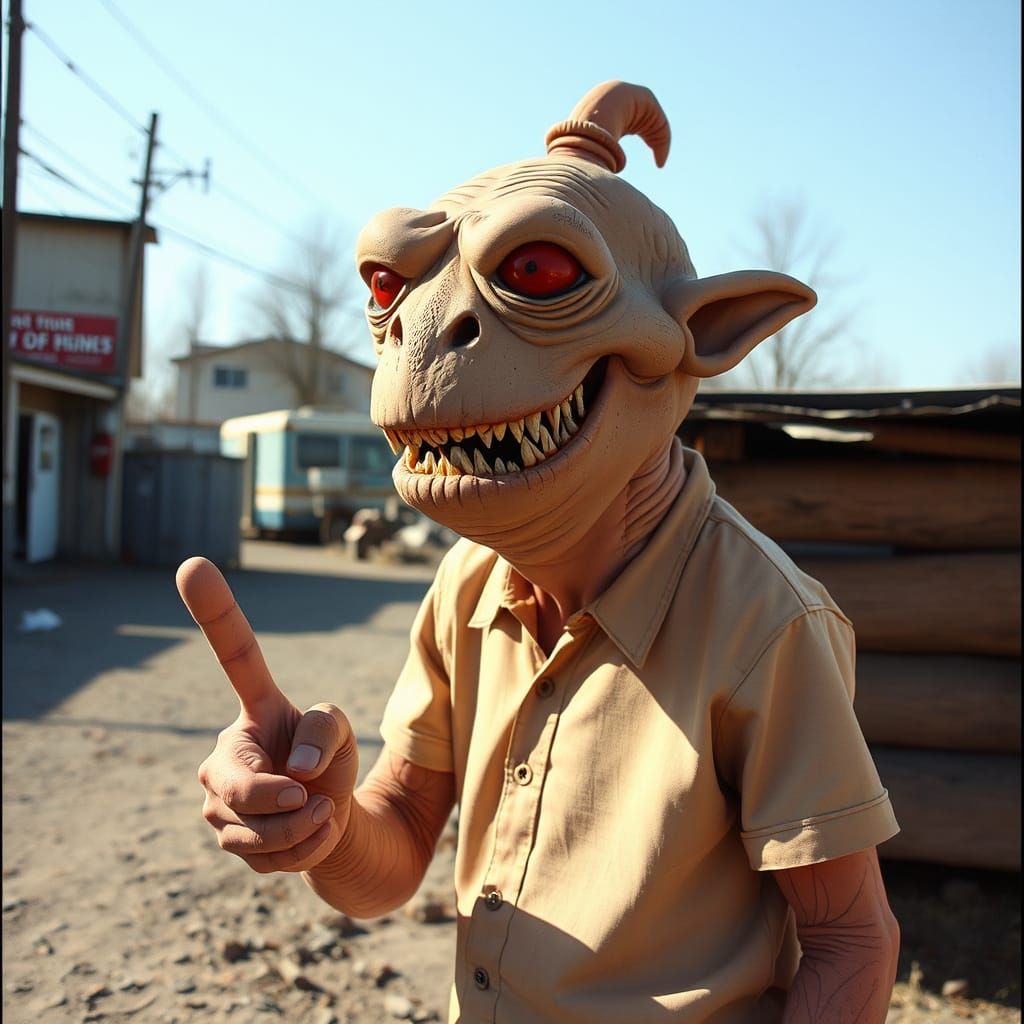 AI Generated Image of Weird Concept