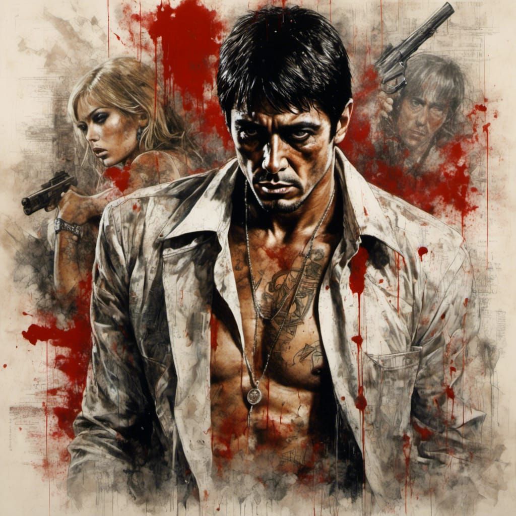 Al Pacino in Scarface: The Last Stand