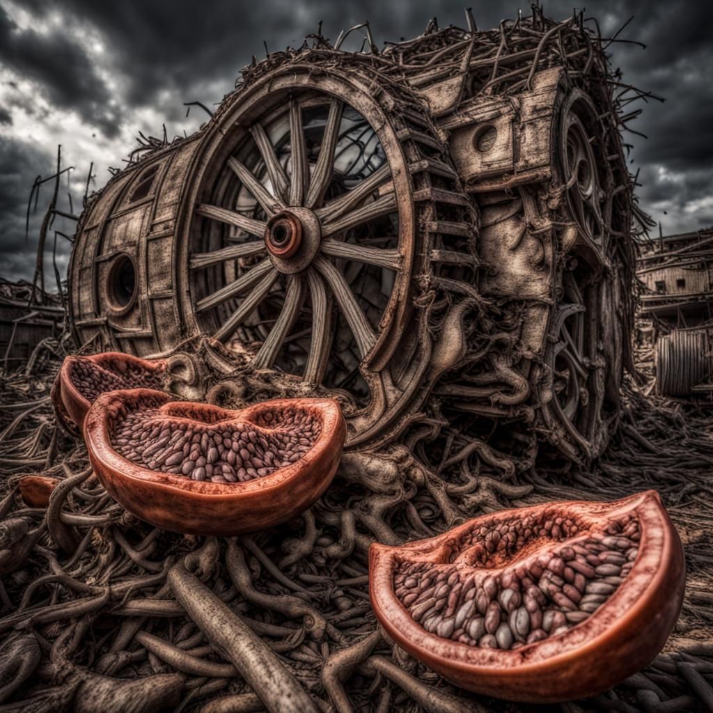 Hyperrealistic Still Life with Intricate Details