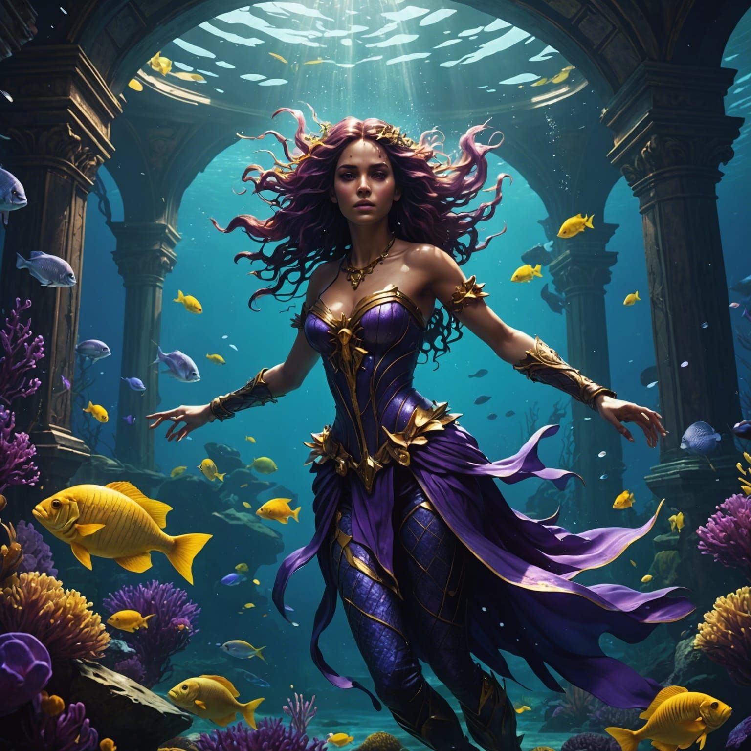 Drowning in Expectations: Dark Fantasy Concept Art