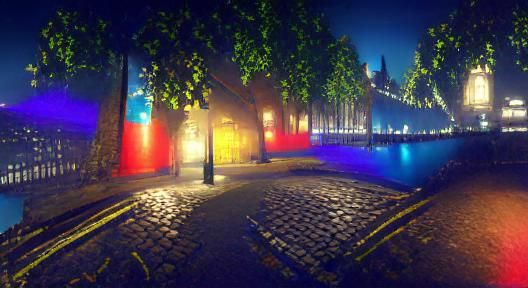 United Kingdom at Night from Space