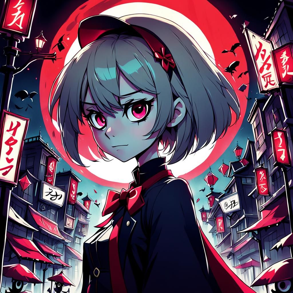 Hazbin Hotel Anime Key Visual Art