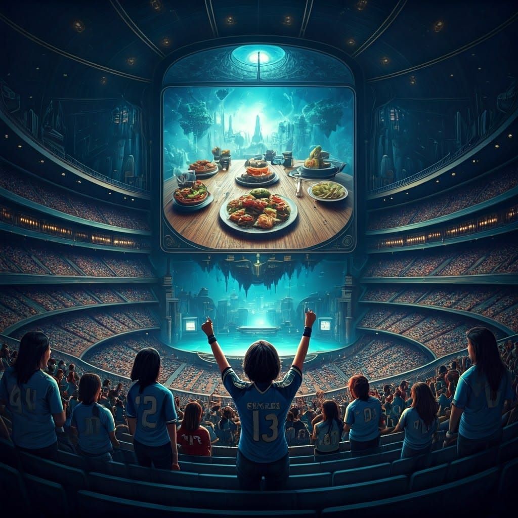 Fantasy Stadium: Women Cheer Cooking Show