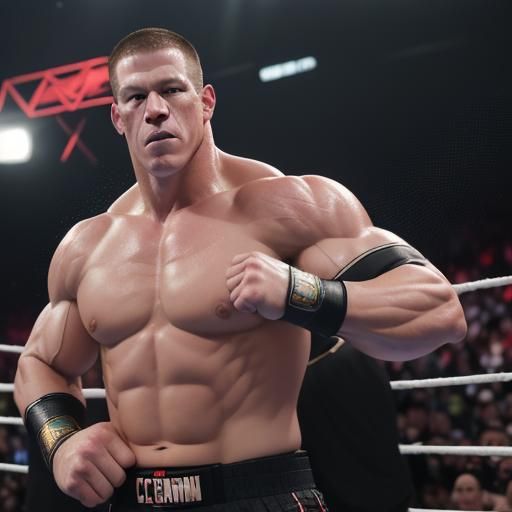 john cena in wwe ring