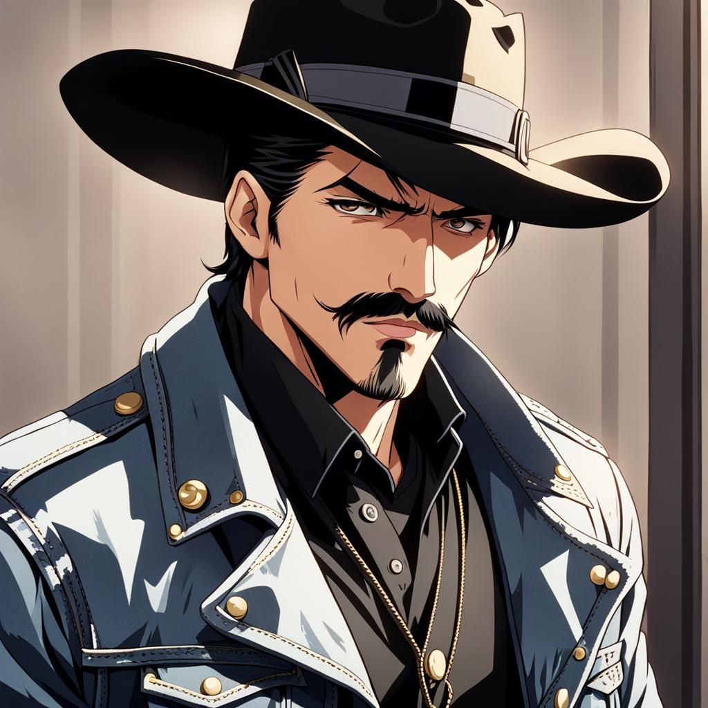 Anime Style: Modern Doc Holliday, Gunslinger
