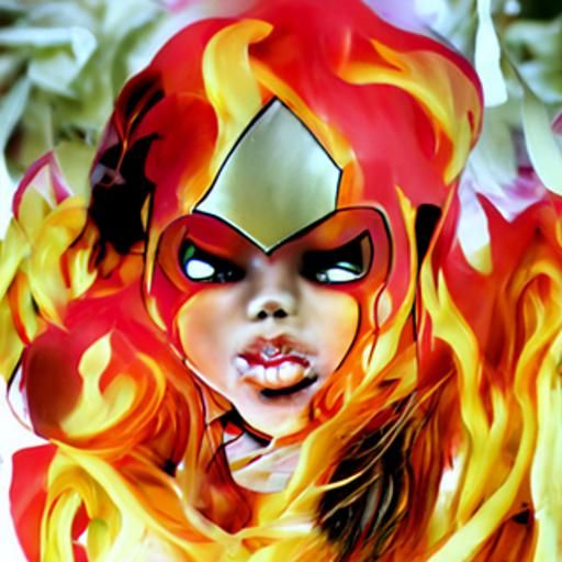 Fire Girl Marvel Comics