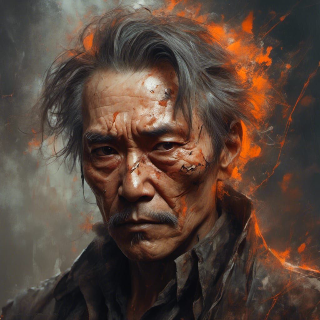 Surgeon Portrait in Hyperdetailed Macabre Style