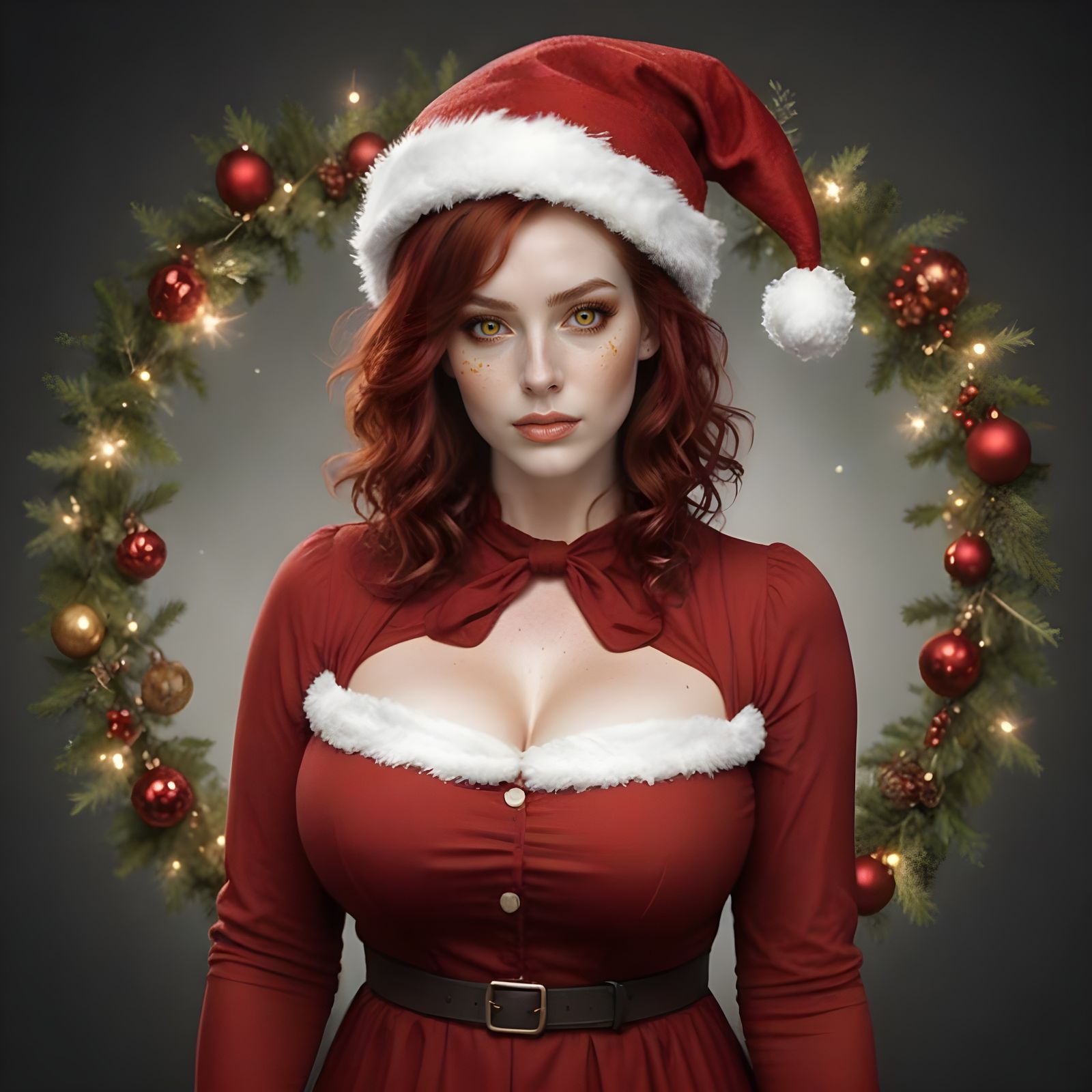 Sensual Cyberpunk Elf Maiden