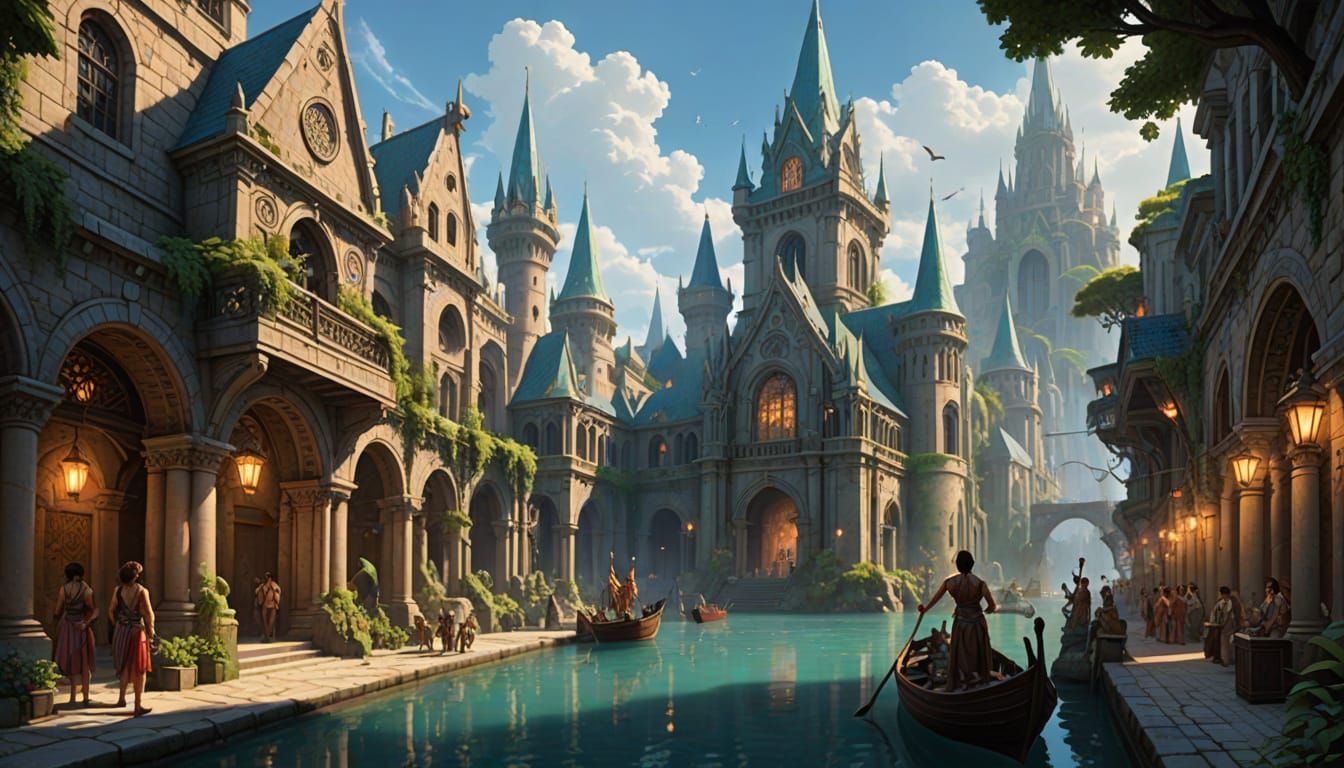 Urban Fantasy Creatures of Wonder in Mythic Metropolis