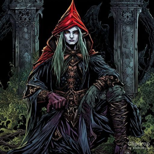 AI Generated Dungeon Master Illustration