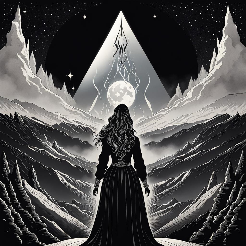 Goddess of Beauty and Love on Mountain Top