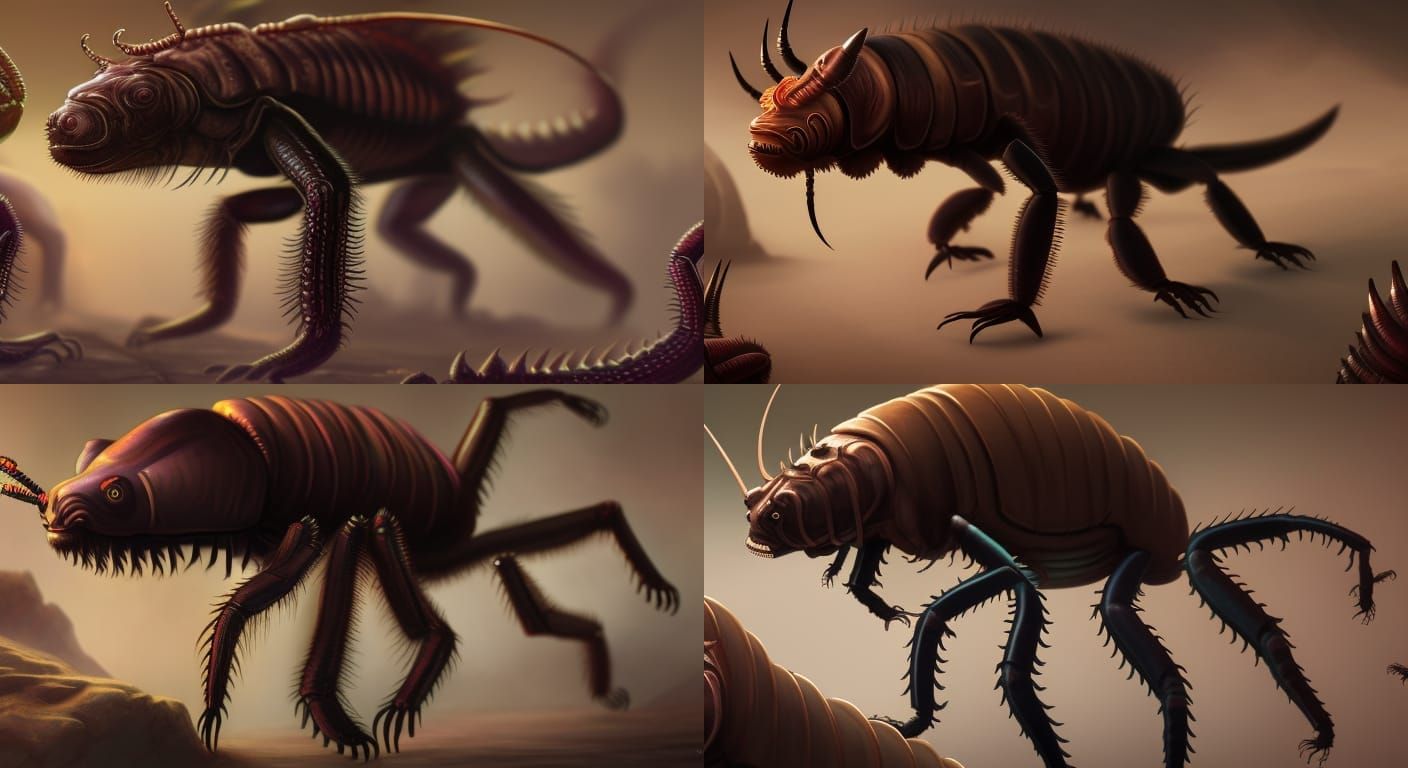 Eldritch Horror: Cockroach Bear Centipede Hybrid
